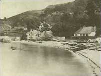 The Glen at Babbacombe: site of the murder